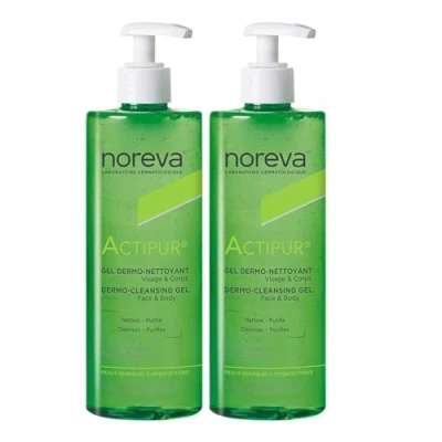 Afbeelding van Noreva Actipur Dermo Cleaning Gel Set van 2 x 400 ml