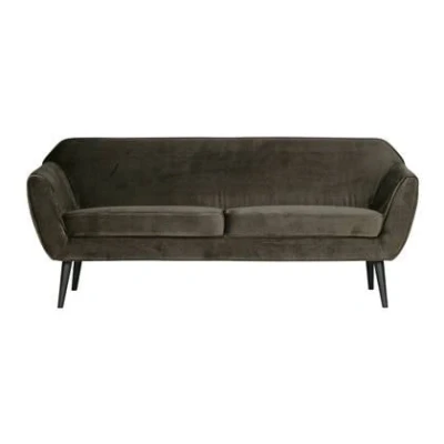 Afbeelding van Woood Rocco 2 zitsbank Velvet Warm Groen