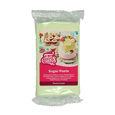 Afbeelding van Suikerpasta, pastelgroen FunCakes