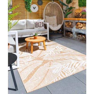 Afbeelding van Jute Buitenkleed Borealis Beige/creme 120x160 Cm