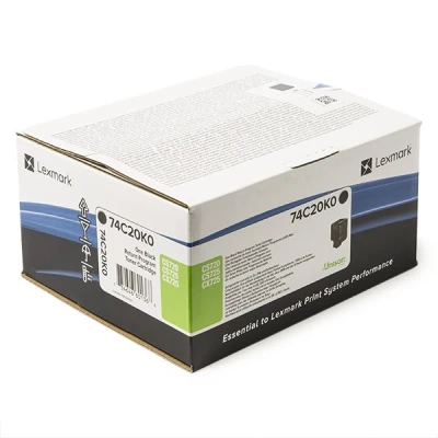 Image de Lexmark 74C20K0 toner (d&#039;origine) noir