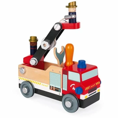 Afbeelding van Janod brandweerwagen brico&#039;kids diy