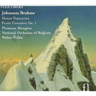 Afbeelding van Plamena Mangova, National Orchestra of Belgium, Walter Weller Brahms: Piano Concerto nr.1 (CD)
