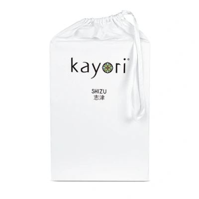 Afbeelding van Kayori Shizu Laken Katoenperkal Wit 160/260 (Kleur: Wit)