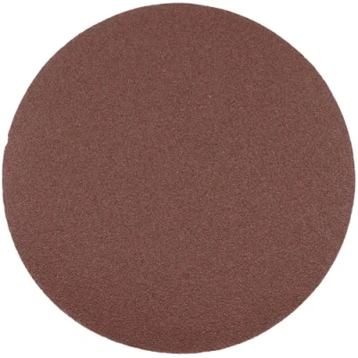 Image de HÖGERT TECHNIK Lot de 5 disques abrasifs 125 mm grain avec fermeture Velcro, oxyde d&#039;aluminium, dispersion semi ouverte, pour bois, métal, peinture, meuleuse d&#039;angle et ponceuse excentrique