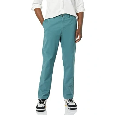 Image de Amazon Essentials Pantalon chino stretch décontracté, coupe athlétique (grandes tailles disponibles) Men&#039;s, Vert Sauge, 40W / 28L