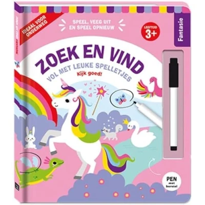 Afbeelding van Image books spelletjesboek zoek en vind fantasie