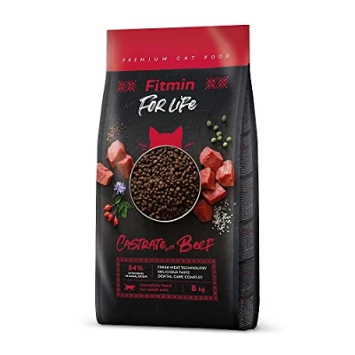 Afbeelding van Fitmin For Life Cat Castrate Rund 8kg