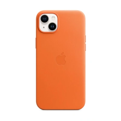 Image de Apple Magsafe Cuir Back Cover Orange iPhone 14 Plus