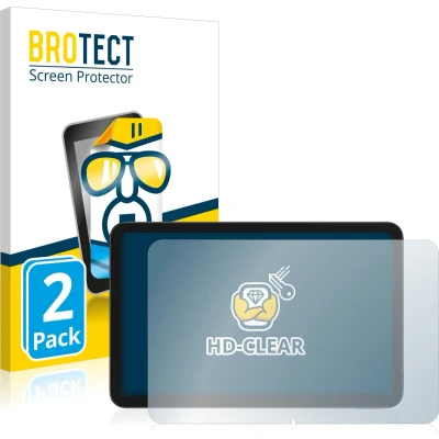 Afbeelding van BROTECT Screenprotector voor Nokia T20 (Landschapsmodus) Folie Beschermfolie transparant (2 Stuks)