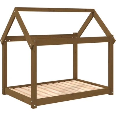 Afbeelding van Hondenmand 101X70X90 Cm Massief Grenenhout Honingbruin