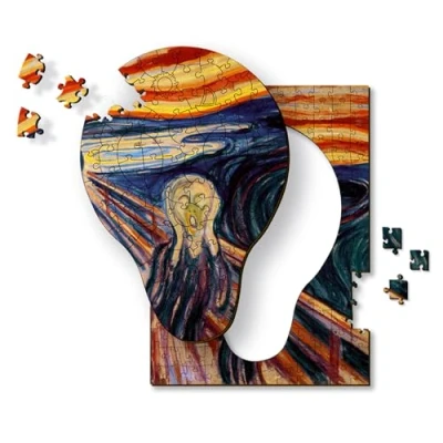 Afbeelding van Trefl Holzpuzzle Edvard Munch 200 Teile.