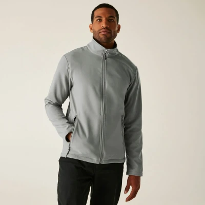 Afbeelding van Regatta Ascender 2 Layer Softshell Jacket RG762 Mineral Grey/Black