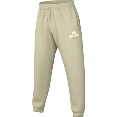 Afbeelding van nike sportswear club men&#039;s cuff fle Pantalon sportcasual heren Bruin