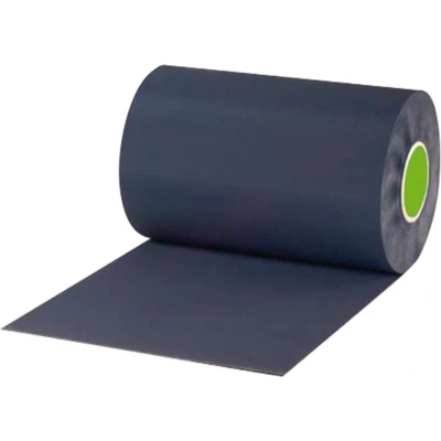 Afbeelding van Slabbefolie PVC breedte 400mm zonder profiel (50mtr)