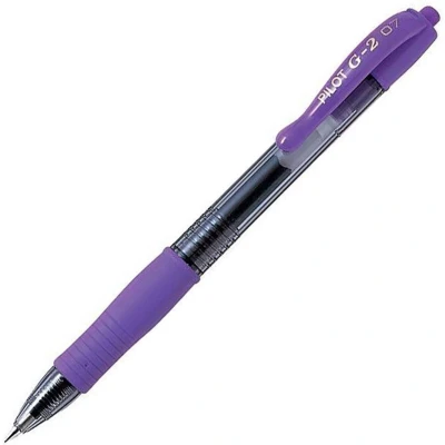 Afbeelding van Gelpen Pilot G 2 Paars 0,7 mm (12 Stuks)