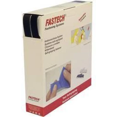Afbeelding van FASTECH® B20 SKL999925 Klittenband Om vast te plakken Hotmelt Haak en lusdeel (l x b) 25000 mm 20 Zwart 25 m