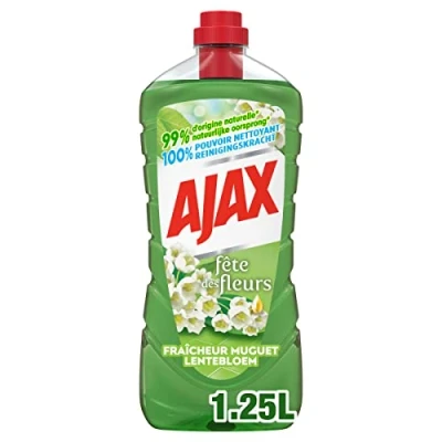 Afbeelding van Ajax Allesreiniger Lentebloem 1250 ml.