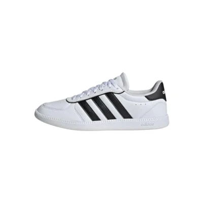 Afbeelding van adidas Breaknet Sleek schoen Bovenkant Synthetisch Beige, Wolk Wit Core Zwart Goud Metallic