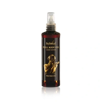 Afbeelding van ItalWax Full Body Wax Pre waxolie 250ml Oil voor Gladde Huid &amp; Makkelijk Waxen