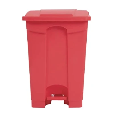 Afbeelding van Jantex afvalemmer rood 45L