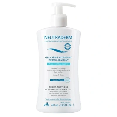 Afbeelding van Neutraderm Dermo Soothing Moisturizing Cream Gel Crème 400 ml