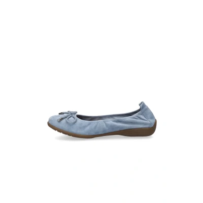 Afbeelding van Josef Seibel Fenja Ballerina&#039;s, Dames, Maat: 38, Skyblue Leer