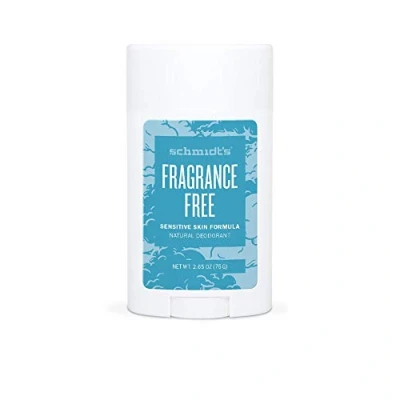 Afbeelding van Schmidt&#039;s Deodorant van natuurlijke oorsprong, stick zonder geur, effectief, 24 uur, formule voor de gevoelige huid, veganistisch gecertificeerd, 75 g