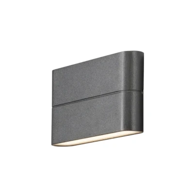 Afbeelding van Konstsmide Chieri Spotlamp Buiten L 2 lichts LED 3000K IP54 Antraciet