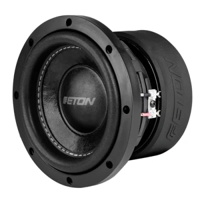 Afbeelding van ETON MW 6.5 16,5 cm krachtige subwoofer lange en lage bas voor de auto met ferrietmagneet 2 x ohm 250 W 1 stuk