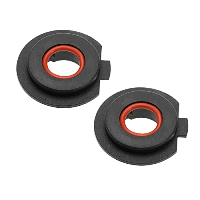 Afbeelding van SG Store 2 stuks H7 led koplamp basisadapter voor auto reserveonderdelen kunststof zwart gatgrootte 15 mm