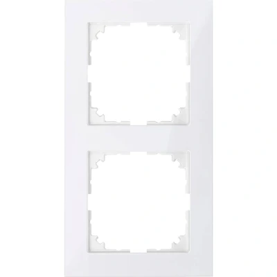 Afbeelding van Merten MEG4020 3619 Afdekking Frame System M Polar wit