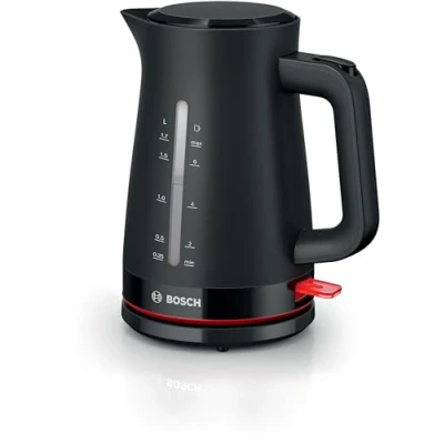 Image de Bouilloire électrique 1.7l 2400w noir Bosch TWK3M123