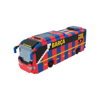 Afbeelding van FOCO FC Barcelona BRXLZ 3D bouwpakket voor voetbalbus