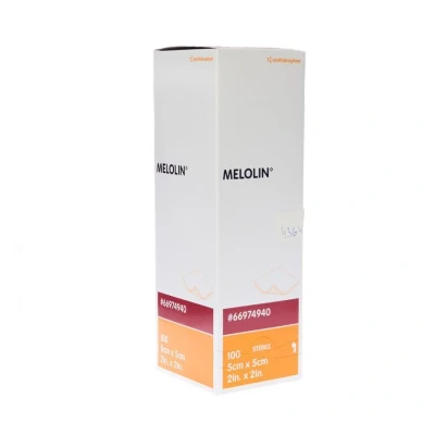 Image de Melolin Cp Ster 5x 5cm 100 66974940