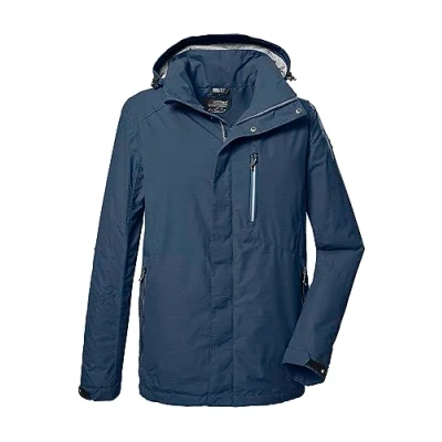 Afbeelding van Killtec heren zomerjas functionele jas 41364 blauw Carleb maat 3XL