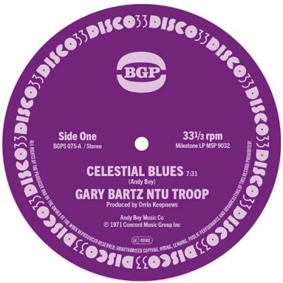 Afbeelding van Gary Bartz Ntu Troop &amp; Celestial Blues / Gentle Smiles (Single)