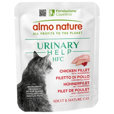 Afbeelding van Almo Nature Hfc Urinary Kattenvoer Kipfilet Cranberry 50 g