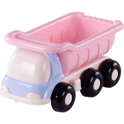 Afbeelding van Cavallino Toys Strand Kiepwagen Roze, 29cm