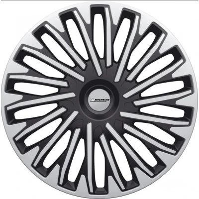 Afbeelding van Michelin SOHO S&amp;B NVS 009028 Wieldoppen 14 zwart/zilver