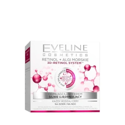 Afbeelding van Eveline Cosmetics Retinol Dag/Nacht Gezichtscrème, 50 ml, 1 Units