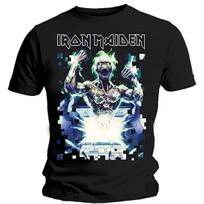 Afbeelding van Iron Maiden Speed Of Light Heren T shirt XL Zwart