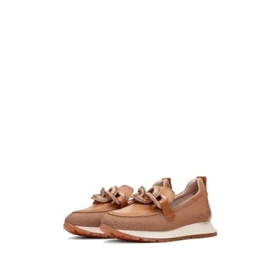 Afbeelding van Hispanitas KANSASV25 Sneakers laag voor kinderen, Maat: 37, Brown 702 Leer/ synthetisch