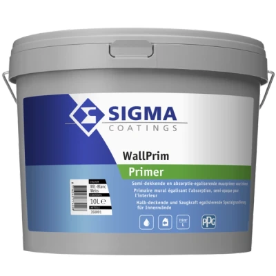 Afbeelding van Sigma WallPrim 10 liter Muurverf &amp; Latex