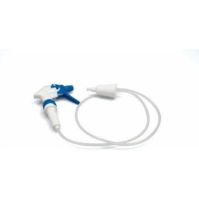Afbeelding van Spray Tube 120 cm + Tex wit/blauw