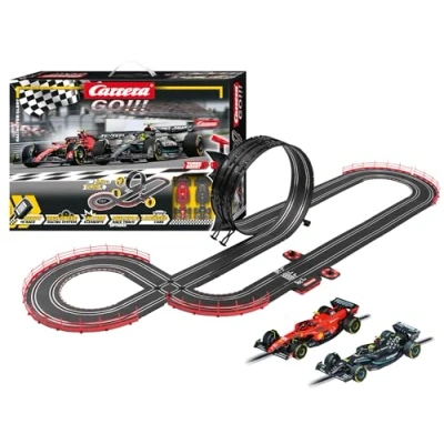 Image de Carrera GO... Racing for Glory Circuit de course avec cartes à sous licence, jusqu&#039;à 2 joueurs, pour enfants partir 6 ans et adultes