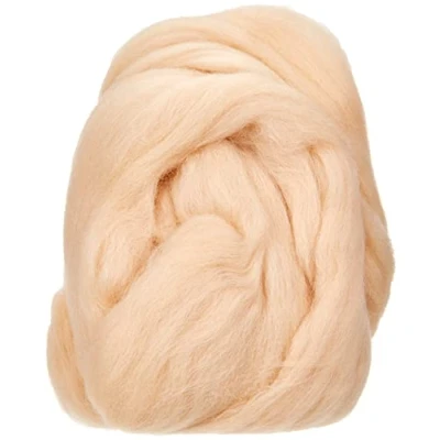 Afbeelding van Rayher 5360083 pure scheerwol, gekamd, 100% wol, 50 g, huidskleur