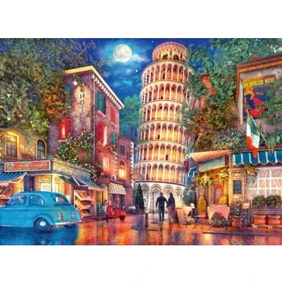 Afbeelding van Legpuzzel Avond in Pisa, 500st.