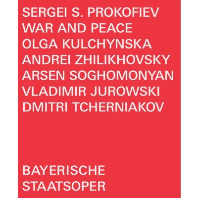 Afbeelding van Bayerisches Staatsorchester, Mischa Schelomianski, Vladimir Jurowski, Olga Kulchynska, Violeta Urmana, Bayerischer Staatsopernchor, Andrei Zhilikhovsky, Guryakova, Arsen Soghomonyan Prokofiev: War And Peace (Blu ray)