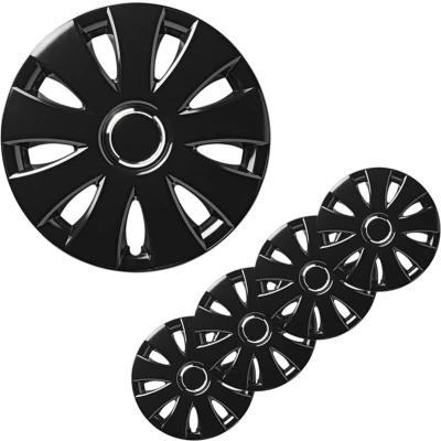Afbeelding van Pro Plus Wieldoppen Set Ø 13 inch Aura Zwart 4 stuks
